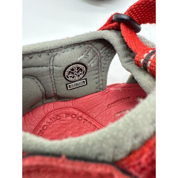 Keen Seacamp II CNX Red Gray Water Sandals Toddler 13 - Picture 6 of 6